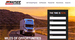 Desktop Screenshot of napiertruck.com